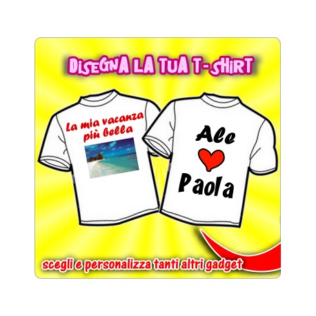 Stampa la tua T-shirt