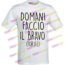 Domani faccio il bravo (forse!)