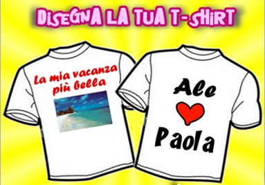 Disegna la tua T-shirt!